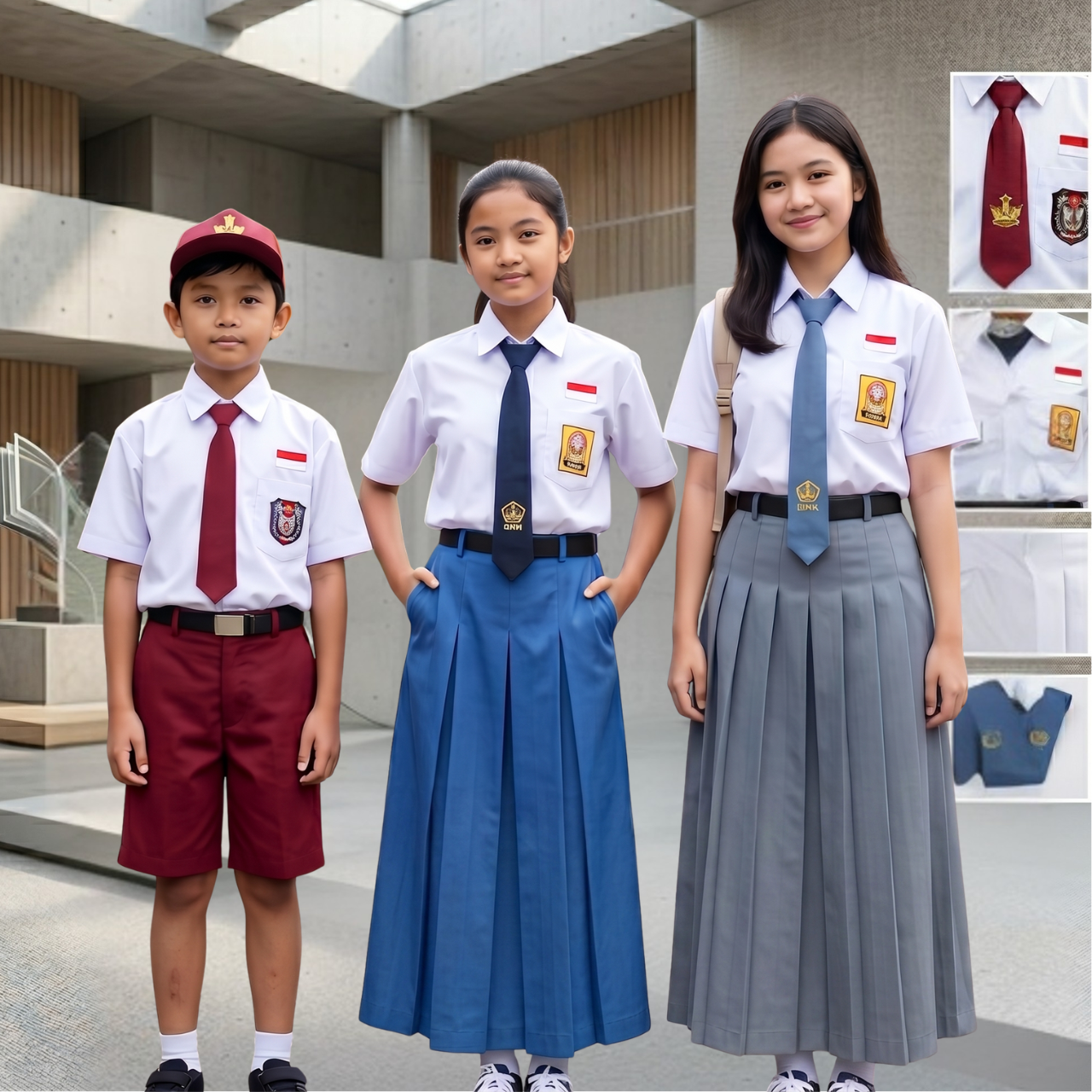Hasil Produksi Kami seragam sekolah (1)